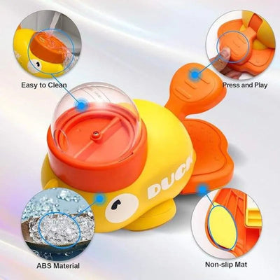 Duck Puzzle Feeder close-up