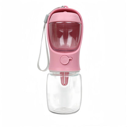 2-in-1 Pet Travel Water Bottle
